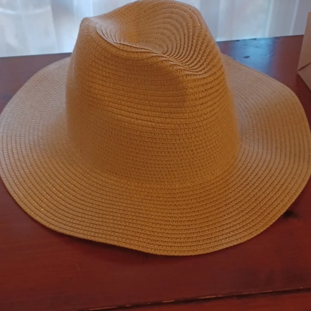 Nanrton Straw Hat Unisex Hat Foldable,lightweight, Adjustable Upf 80+